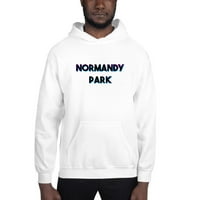 Tri Color Normandy Park Hoodie Pullover Sweatshirt от неопределени подаръци
