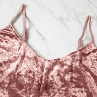 Tawop Pink Pajamas Жени плюшени коледни бельо комплекти изкушение Доларни гащили бельо Jumpsuit Bodysuit Sleepwear Pink 6