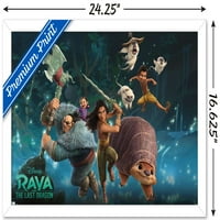 Disney Raya и The Last Dragon - Group Wall Poster, 14.725 22.375