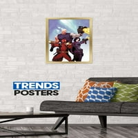 Marvel Comics - Deadpool и Domino Wall Poster, 14.725 22.375