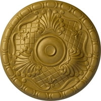 Екена Милуърк 3 4 од 5 8 п Амелия таван медальон, ръчно рисувани фараони злато