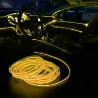 Автомобилна декоративна светлинна лента интериор осветление автоматично LED EL Cold Lamp Modification Charts Metersyellow