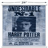 Магьосническият Свят: Хари Потър-нежелан плакат за стена с магнитна рамка, 22.375 34