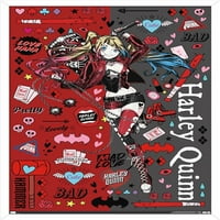 Комикси - Harley Quinn Anime - Icons Wall Poster, 22.375 34