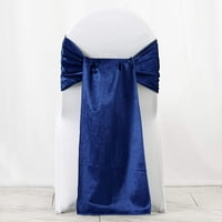 BALSACIRCLE ROYAL Blue Extra Velvet стол Край парти рожден ден събития декорации