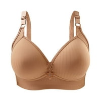 Patlollav Womans Solid Color Commush Out Perspection BRA бельо без джанти