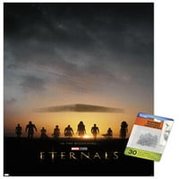 Marvel Eternals - Ключов арт стенен плакат с pushpins, 14.725 22.375