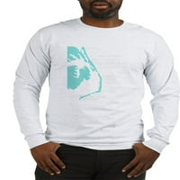 Cafepress - тениска с дълъг ръкав - Тениска на еднократно памук с дълъг ръкав