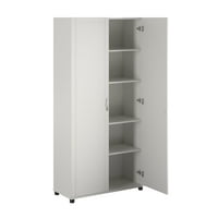 Systembuild Callahan 36 шкаф за съхранение на полезност, бяло