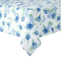 Марта Стюарт кехлибар флорален плат покривка единична опаковка, синьо зелено, 60 х120