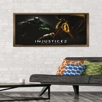 Комикси - Несправедливост: Богове сред нас - Батман и плакат за флаш стена, 22.375 34