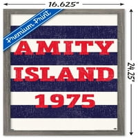 Челюсти - Амити Остров Стенски плакат, 14.725 22.375