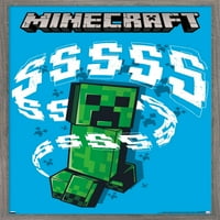 Minecraft - Creeper SSS стенен плакат, 22.375 34
